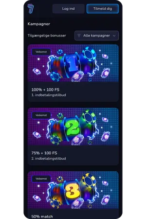 7BitCasino Bonusside