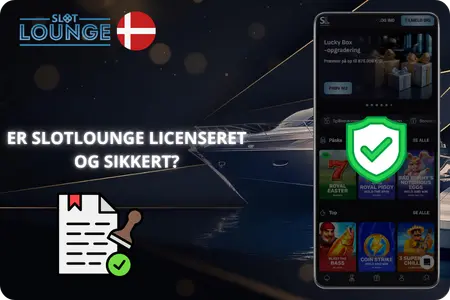 Har SlotLounge Casino licens, og er det sikkert at spille der?