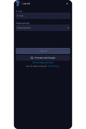 7BitCasino login-side