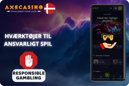 Værktøjer til ansvarligt spil på Axe Casino