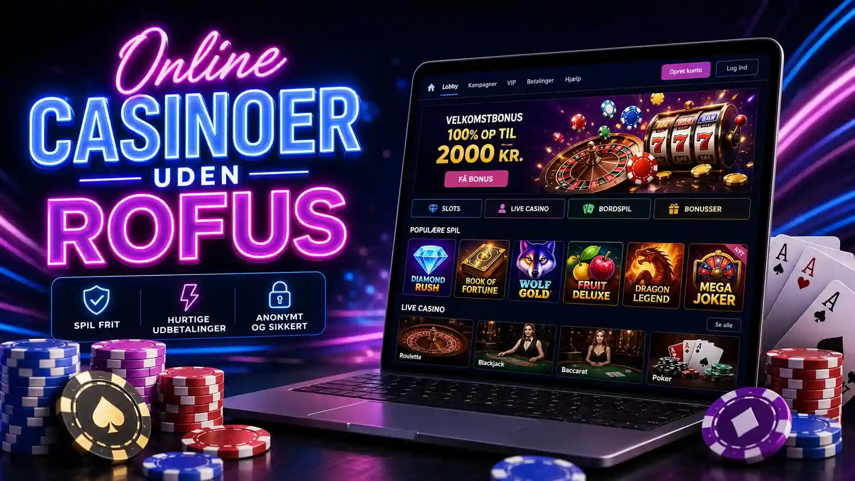 Casinoer uden ROFUS
